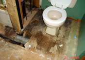 Bathroom repair/reno - before