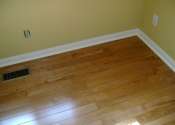 Hardwood floor install